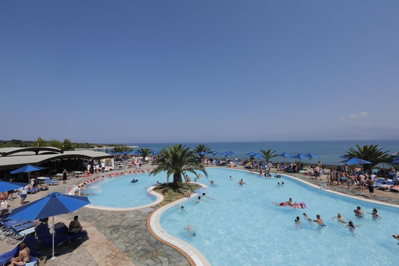 Mareblue Beach Agios Spyridon  Exterior foto