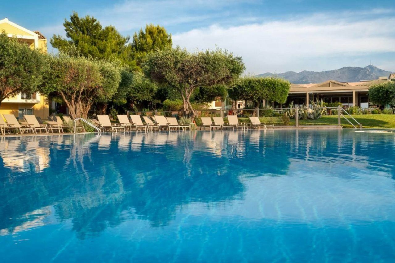Mareblue Beach Agios Spyridon  Exterior foto